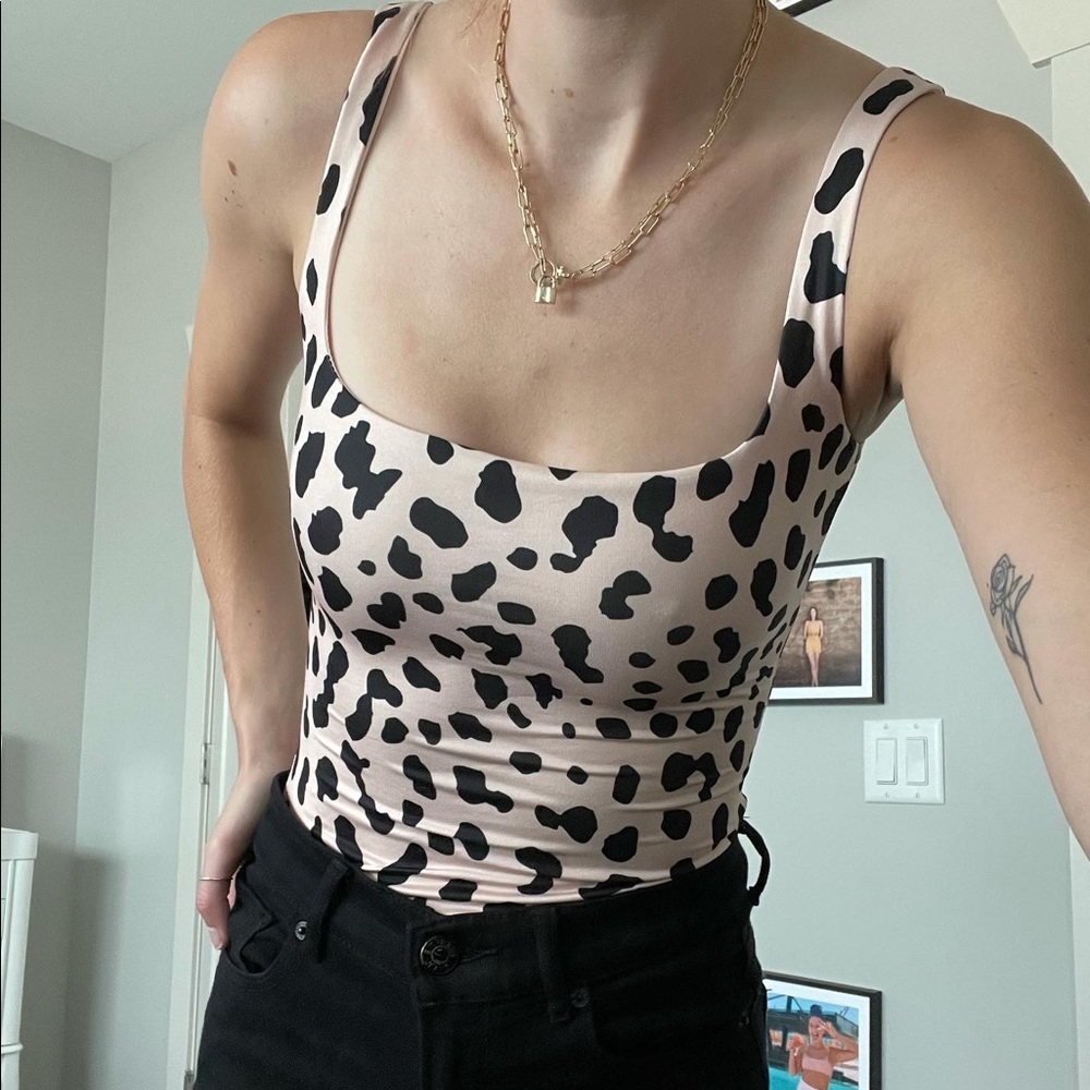 Princess Polly cheetah bodysuit